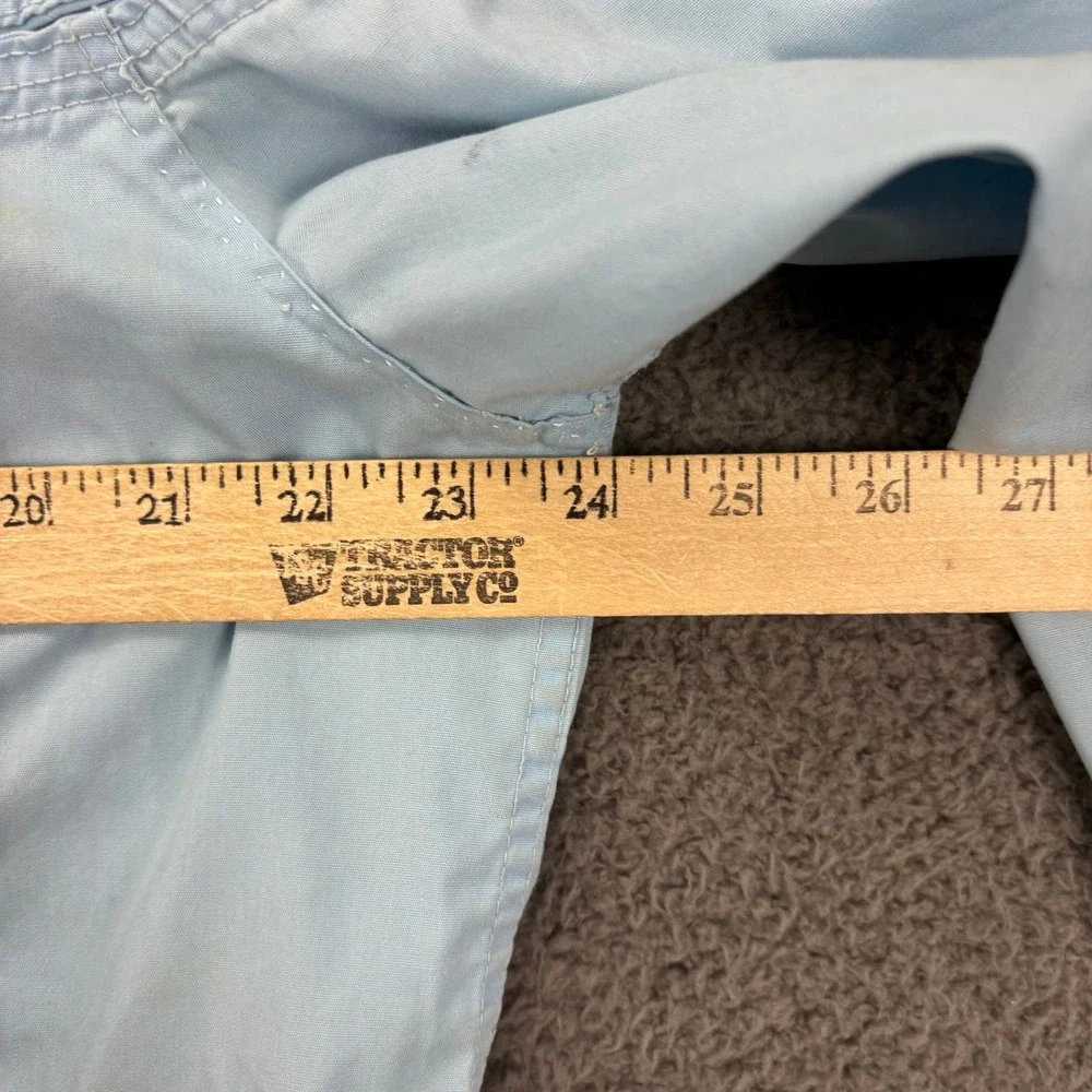 Vintage Sears The Mens Store‎ Bomber Jacket Mens Light Blue Outerwear